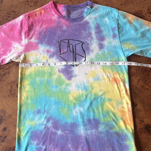 Tie dye t-shirt, Vans t-shirt, skate shirt, Vans tie dye shirts - Picture 2 of 6